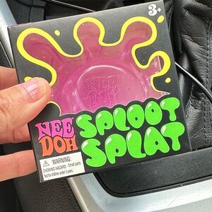 NeeDoh Sploot Splat Pink Stress Ball
